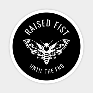 Raised Fist Band Magnet